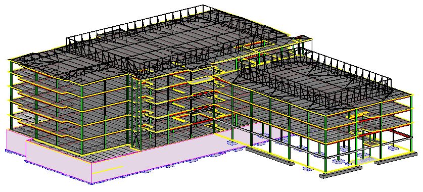 Sample BIM model for LOD 100-200