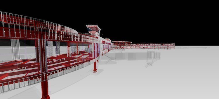 Sample of BIM framing detail.
