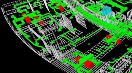 Sample for wall, soffit and ceiling framing BIM models.