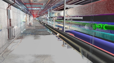 Lidar scan of UCLA tunnel