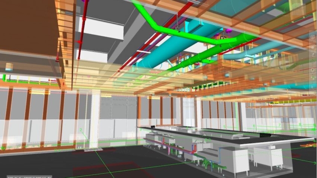 BIM 3D plumbing model