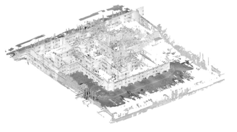 3D laser scan for seismic retrofit