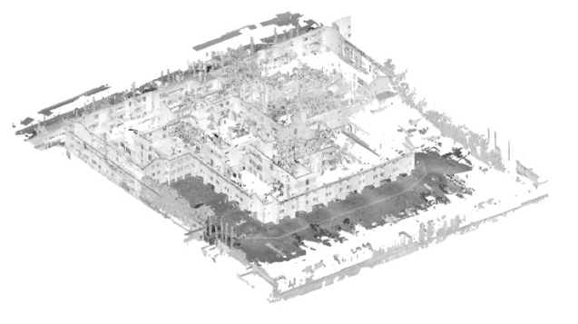 3D laser scan for seismic retrofit